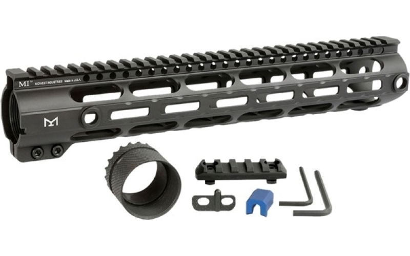 Midwest Industries Ar 308 12.625'' combat rail handguard dpms low m-lok black