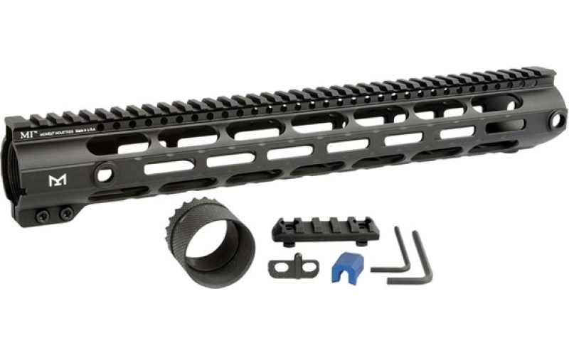 Midwest Industries Ar 308 15'' combat rail handguard dpms low m-lok black