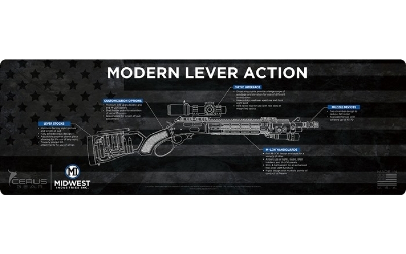 Midwest Industries Gun mat lever action series 36x12