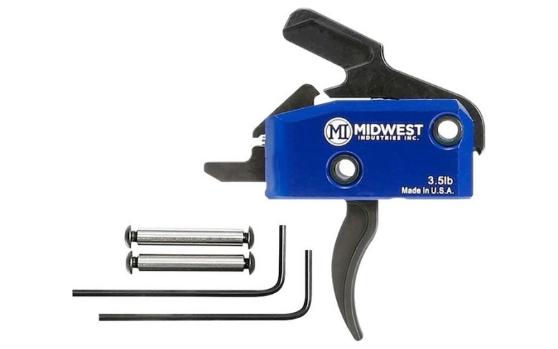 Midwest Industries Ar-15 enhanced trigger drop-in curved single stage 3.5lbs