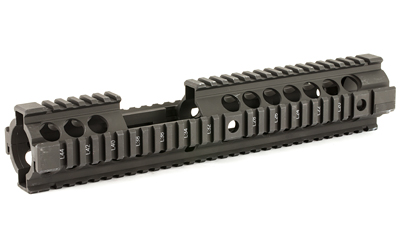 Midwest Industries Extended Forearm, Carbine-Length, Free Floating, Built-In QD Points, Black MCTAR-20XG2
