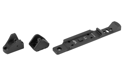 Midwest Industries Optics Rail, Mount for Aimpoint Micro T1, Built-in Ghost Ring Sight, Aluminum, Black Anodized Finish, Fits Marlin 1895 MI-1895-GRT1