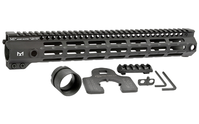 Midwest Industries Gen 4 M-Series Handguard, M-LOK, Fits AR-15 Rifles, 14", Black MI-G4M14