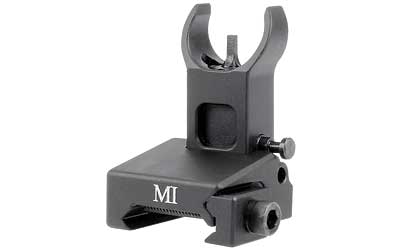 Midwest Industries Sight, Fits Picatinny, Black, Front, Low Profile, Flip Up MI-LFFR
