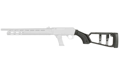 Midwest Industries Lever Stock, Fits Henry Homesteader, Anodized Finish, Black MI-LS-HH