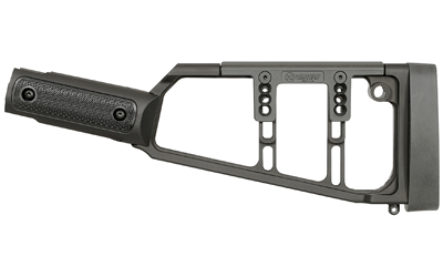 Midwest Industries Lever Stock, Straight, Fits Henry Straight Grip Lever Action Rifles, Anodized Finish, Black MI-LS-HS