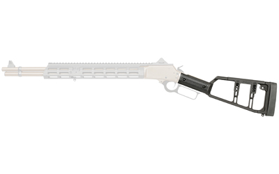Midwest Industries Lever Stock, Straight, Fits Marlin 1895 and 1884 Straight Grip Rifles, Anodized Finish, Black MI-LS-MS