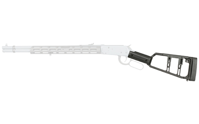 Midwest Industries Lever Stock, Straight, Fits Winchester 1894 Straight Grip Lever Action Rifles, Anodized Finish, Black MI-LS-WS
