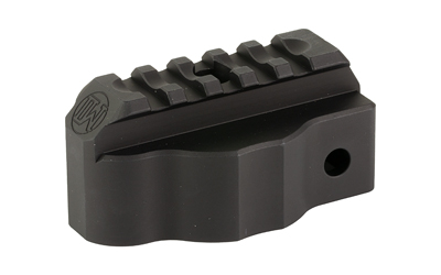 Midwest Industries HK MP5 End Plate Adaptor, Picatinny, Aluminum, Anodized Finish, Black MI-MP5-PEPA