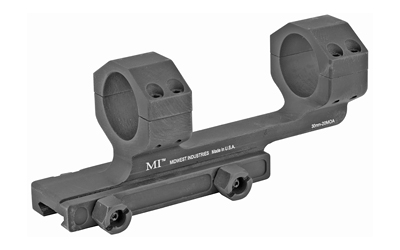 Midwest Industries Gen2 Scope Mount, 30mm, 20 MOA Elevation, Aluminum, Black Anodized Finish MI-SM30G2-20MOA