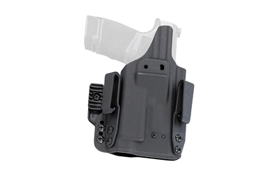 Mission First Tactical Pro Holster, Inside Waistband Holster, Ambidextrous, For Springfield Hellcat with TLR-6, Kydex, Includes 1.5" Belt Attachment, Black H5-SFD-1-WL-6