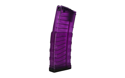 Mission First Tactical EXD, Magazine, 223 Remington/5.56 NATO, 30 Rounds, Fits AR-15, Translucent Purple EXDPM556-T-P