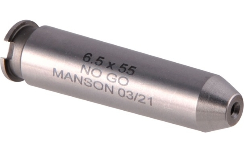 Manson Precision 6.5x55mm swede no go gauge
