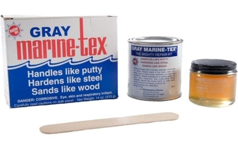 Marine-Tex Gray marine-tex, 14.0 oz