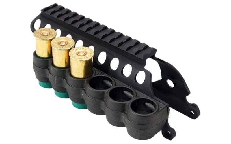 Mesa Tactical Products, Inc. Sureshell polymer carrier & saddle remington 870 12 ga 6rd