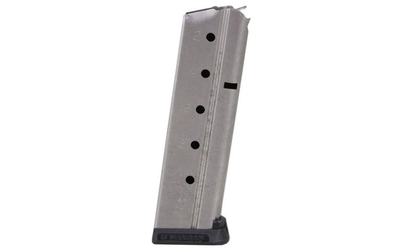 Metalform 9mm govt/comm s/s 10 rd. flat follower w/ removable base