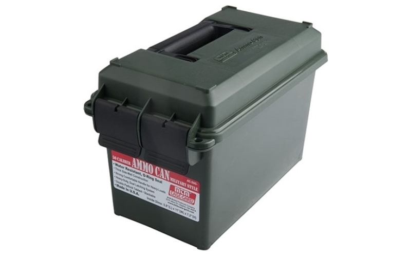 Mtm Case-Gard Ammo can bulk ammo 50 caliber polymer green