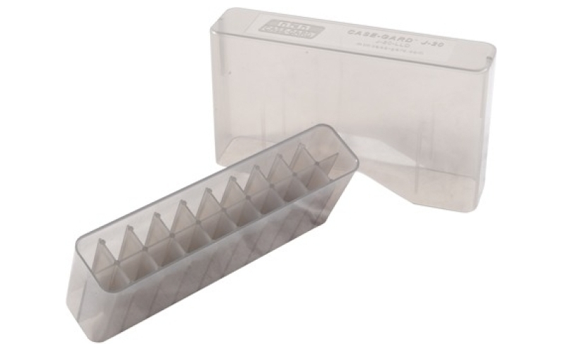 Mtm Case-Gard Slip top rifle ammo box 26 nosler-10.75x68 20 round clear
