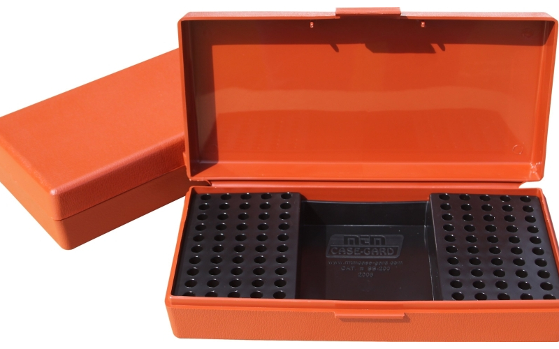 Mtm Case-Gard Flip top rimfire ammo box 22lr/17 hmr 200 round red