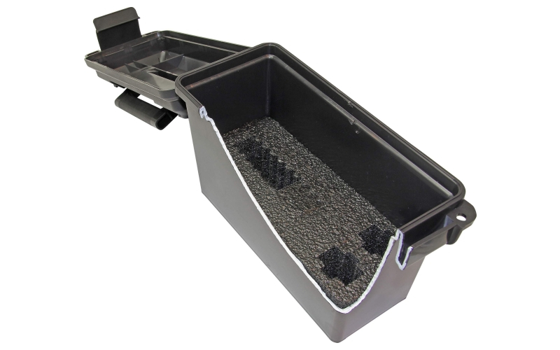 Mtm Case-Gard Tactical compact pistol can dark gray