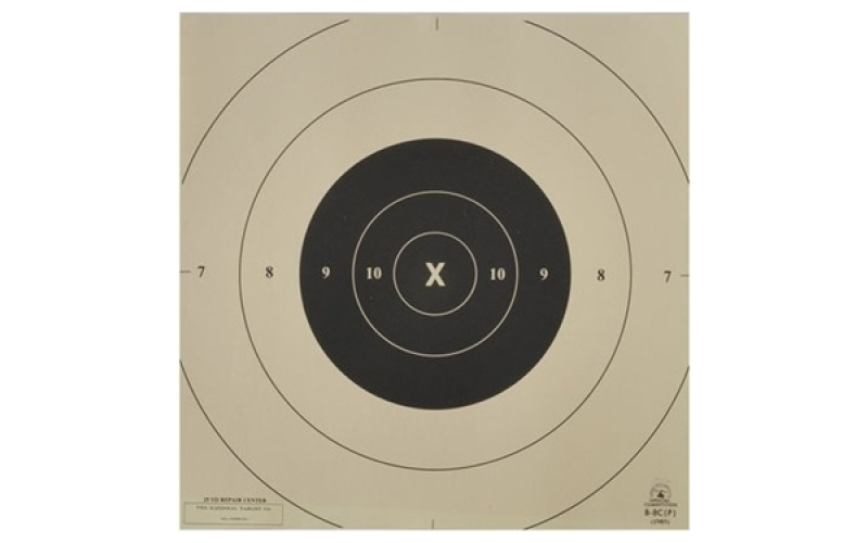 National Target B-8 centers 100/pack