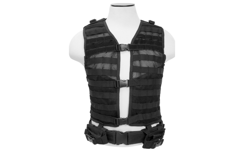 NCSTAR VISM MOLLE VEST MED-2XL BLK