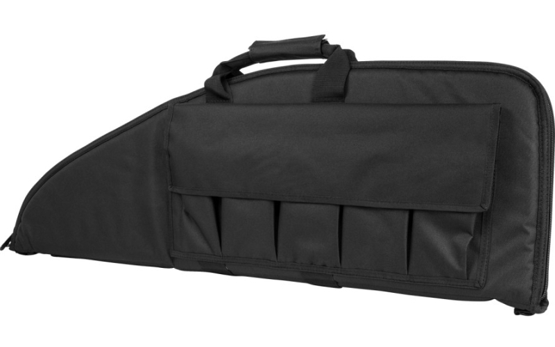 NCSTAR Rifle Case, Black, Nylon, 36", Carry Handle, Shoulder Strap CV2907-36