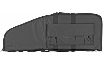 NCSTAR Scoped Rifle Case, Rifle Case, Black, Nylon, 42", Tall Model CVS2907-42