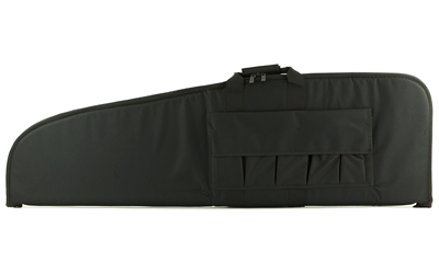 NcSTAR Scoped Rifle Case, Rifle Case, Black, Nylon, 52", Tall Model CVS2907-52