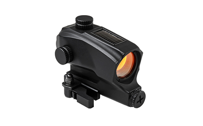 NcSTAR SPD Solar Reflex Sight, 30MM Objective, Quick Release Mount, 2 MOA Red Dot, Matte Finish, Black VDBSOL130