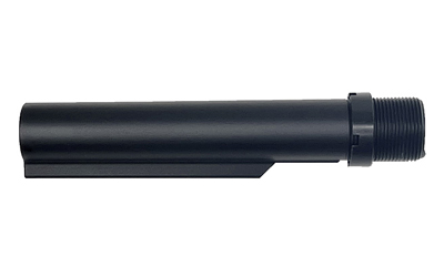NcSTAR Buffer Tube and Castle Nut, For AR-15, Mil-Spec, Anodized Finish, Black VG137