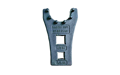 NcSTAR AR15 Crows Foot Barrel Tool, For Use on AR15 Barrel Nut, Steel Construction, Matte Finish, Black VTARCFBRL