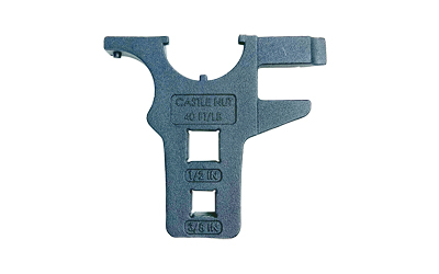 NcSTAR AR15 Crows Foot Lower Pro Tool, For Use on AR15 Castle Nut and A2 Buffer Tube Wrench, Steel Construction, Matte Finish, Black VTARCFLWRPRO