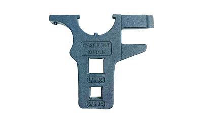 NcSTAR AR15 Crows Foot Lower Tool, For Use on AR15 Castle Nut, Steel Construction, Matte Finish, Black VTARCFLWR