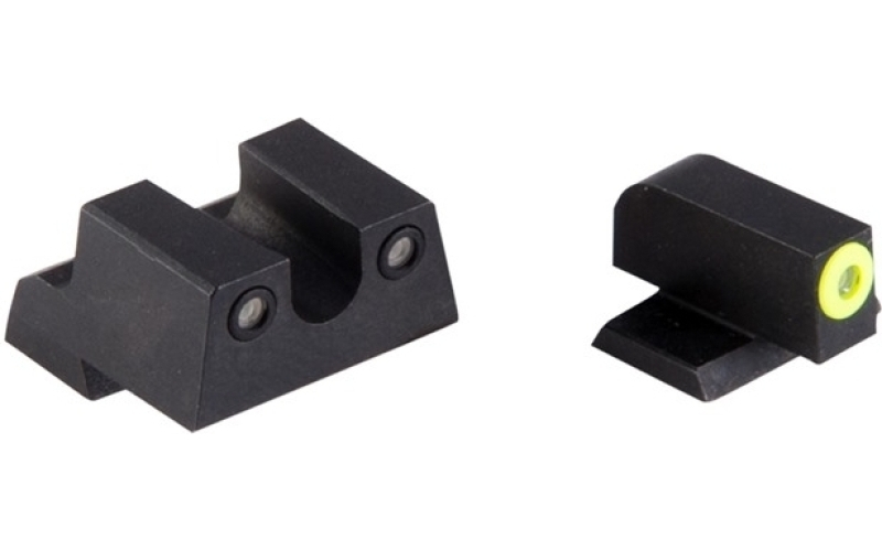Night Fision Canik tp9sf elite/tp9sa yellow front & black u notch rear