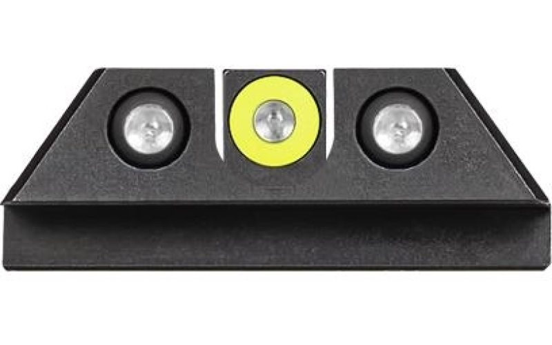 Night fision night sight set for glock 42/43/43x - yellow front ring