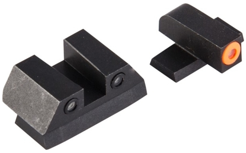Night Fision Sig p series 9mm/357 orange front & blk square notch rear