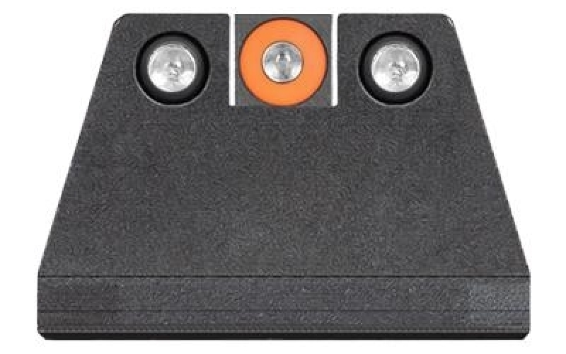 Night fision suppressor height night sight set for sig p320/p365 - orange