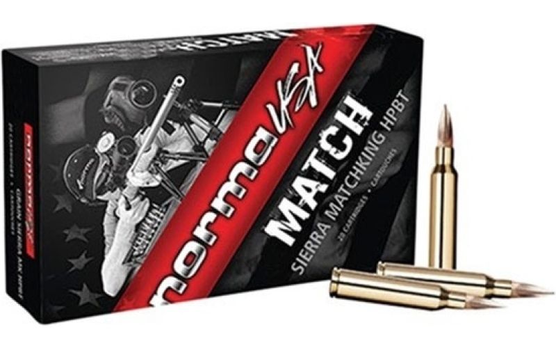 Norma 223 remington 77gr hollow point boat tail 20/box