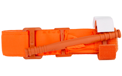 North American Rescue Combat Application Tourniquet, Medical Tourniquet, Orange 30-0023