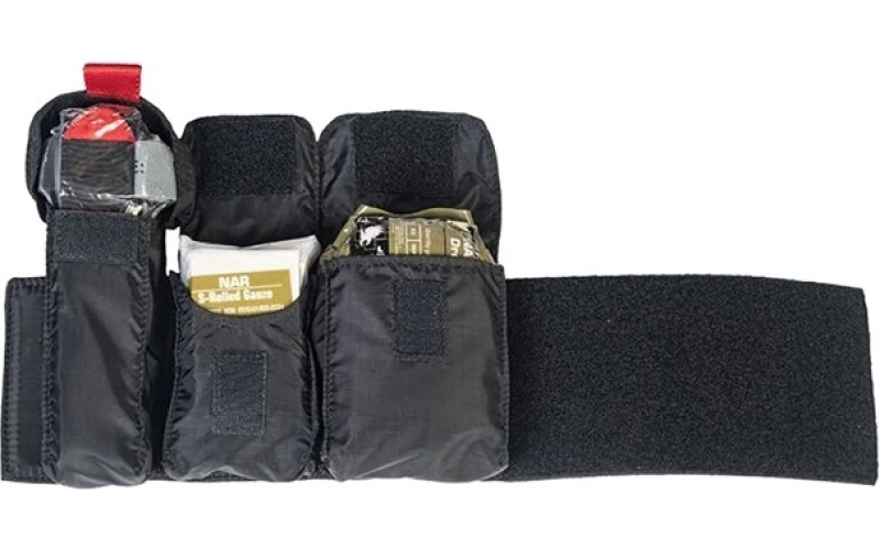 North American Rescue Black ankle trauma kit w/s-rolled gauze
