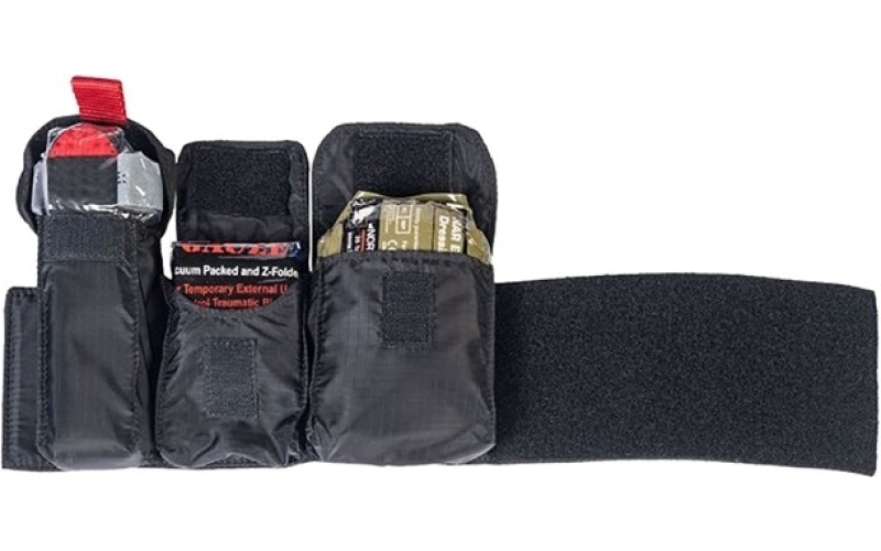 North American Rescue Black ankle trauma kit w/combat gauze