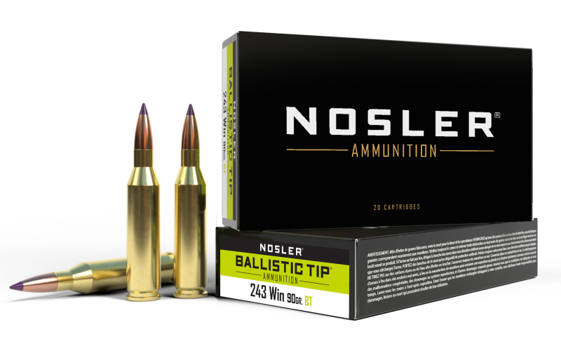 NOSLER 243WIN 90GR BT 20/200