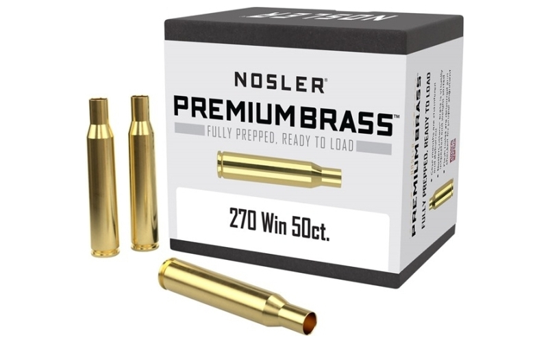 NOSLER 270 winchester brass 50/box