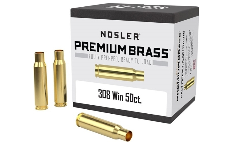 NOSLER 308 winchester brass 50/box
