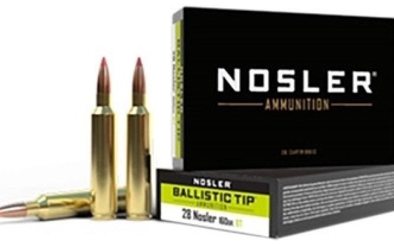 NOSLER 28 nosler 160gr spitzer boat tail 20/box