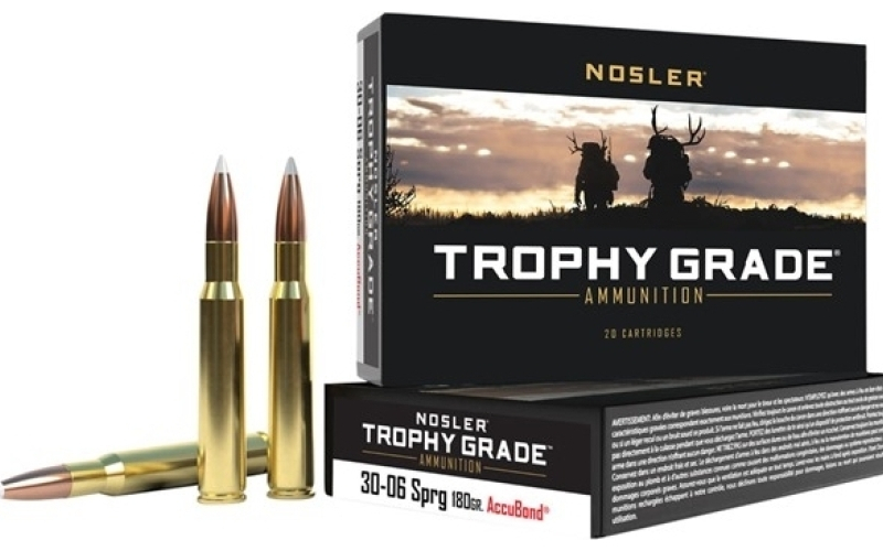 NOSLER 30-06 springfield 180gr accubond 20/box