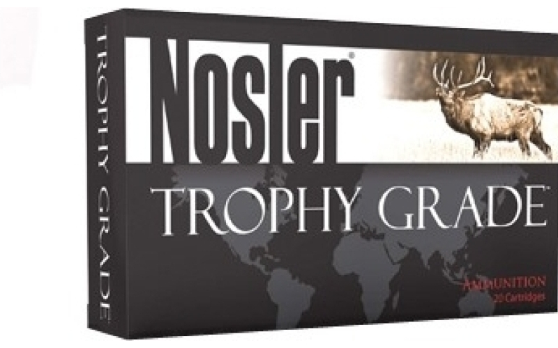 NOSLER Nosler ammo trophy grade 7x57 mauser 140gr accubond 20/bx