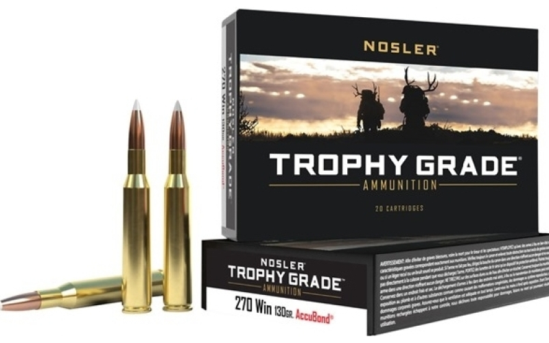 NOSLER 270 winchester 130gr accubond 20/box