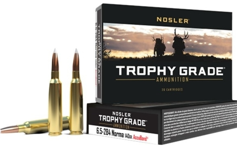 NOSLER 6.5-284 norma 140gr accubond spitzer 20/box